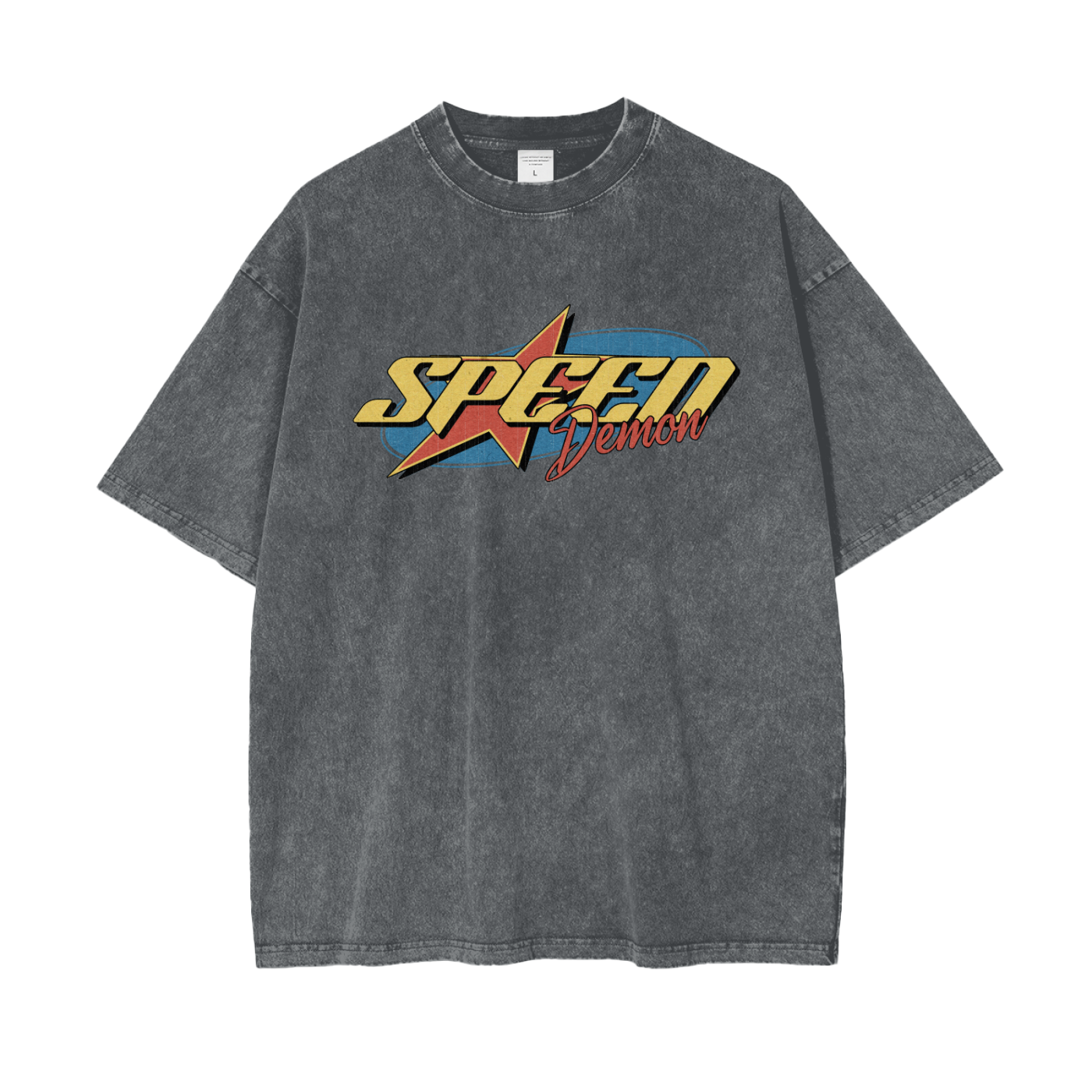 Speed Demon "Maryland" Washed T-Shirt