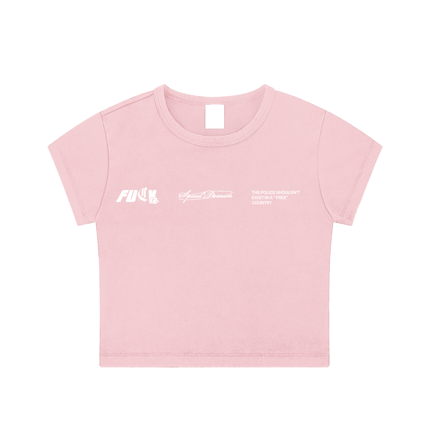 F12 Washed Crop Top – Stylish Women's Crop Top