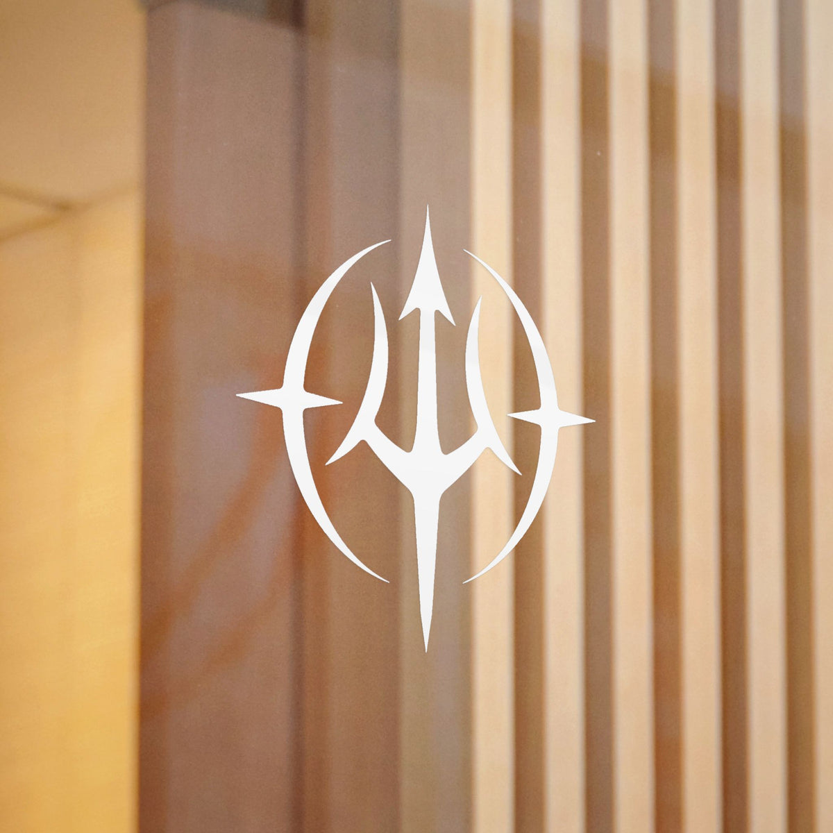 Demon Racing TRIDENT
DIE-CUT Decal (WHITE)