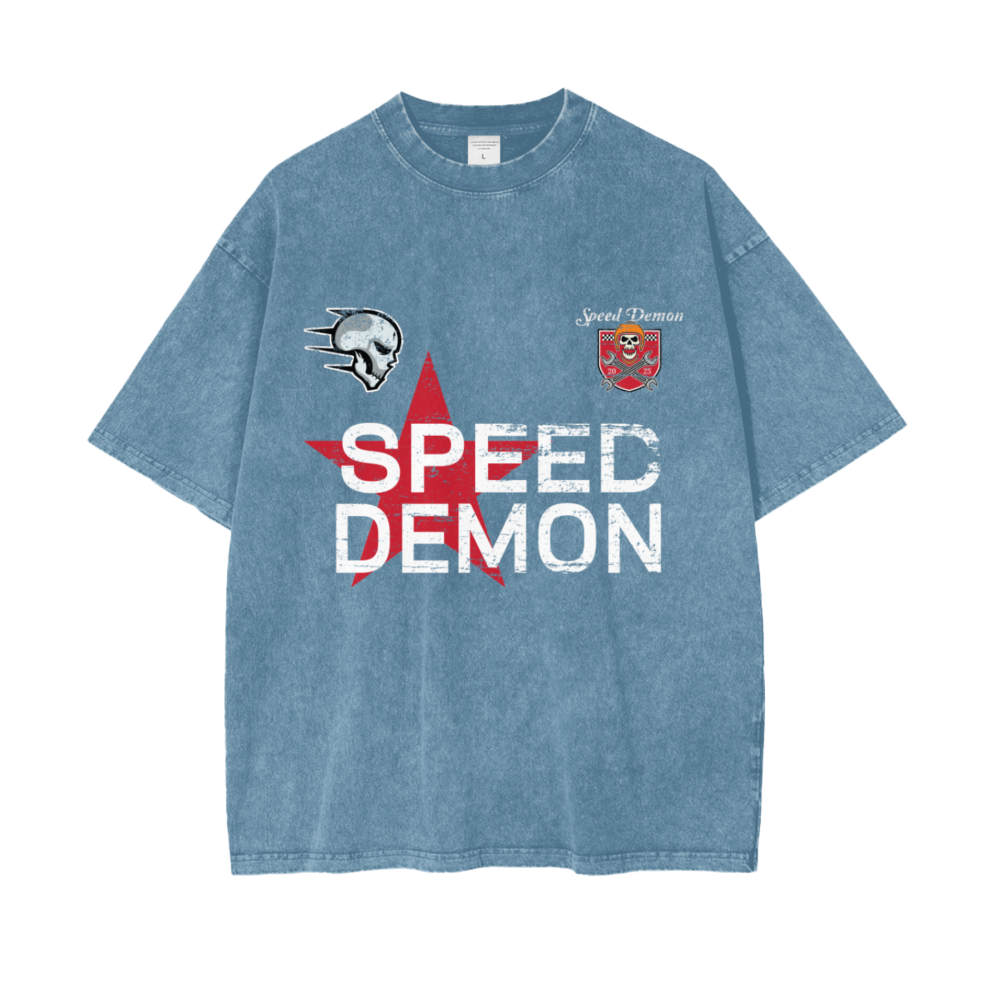 SD Oversized Washed T-Shirt