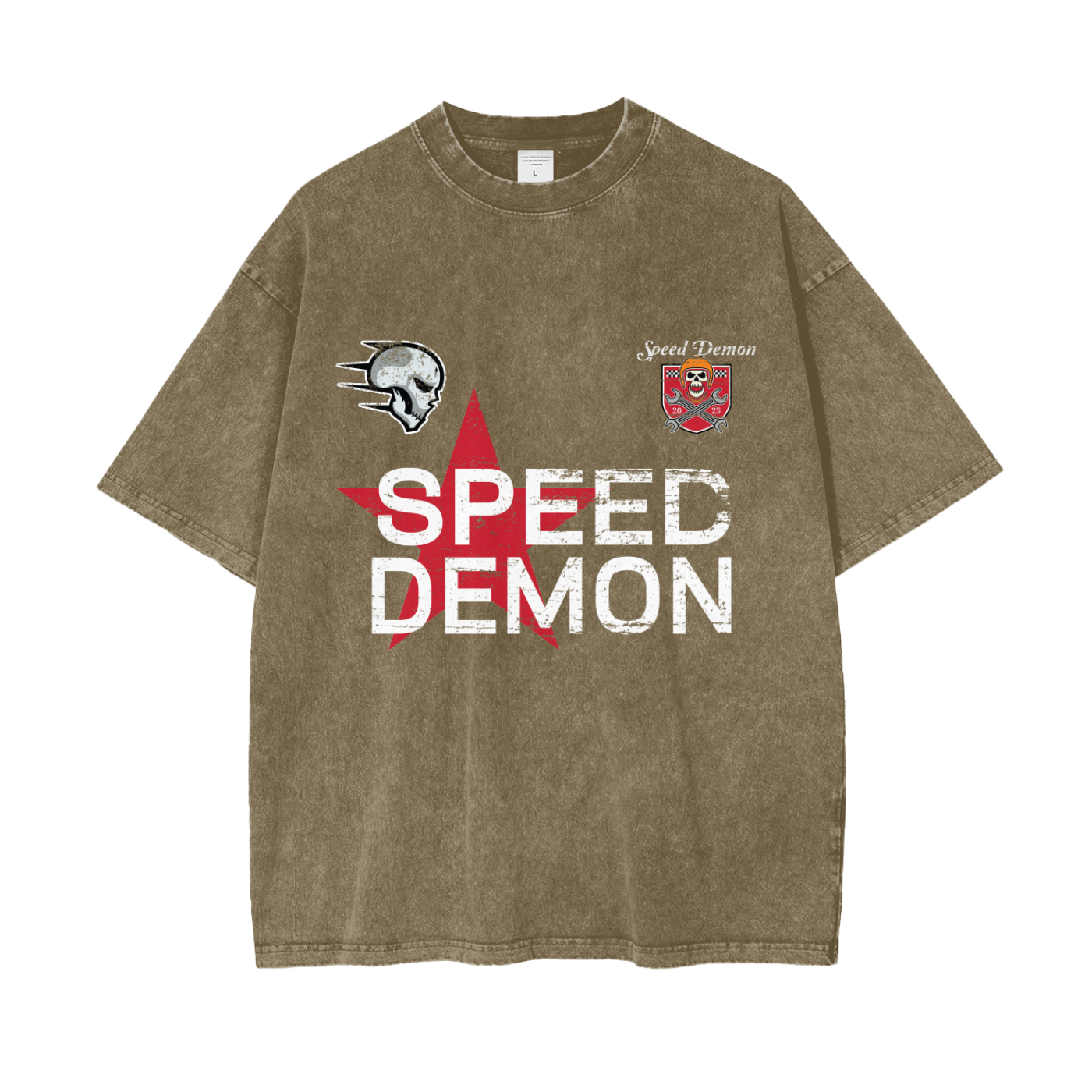 SD Oversized Washed T-Shirt