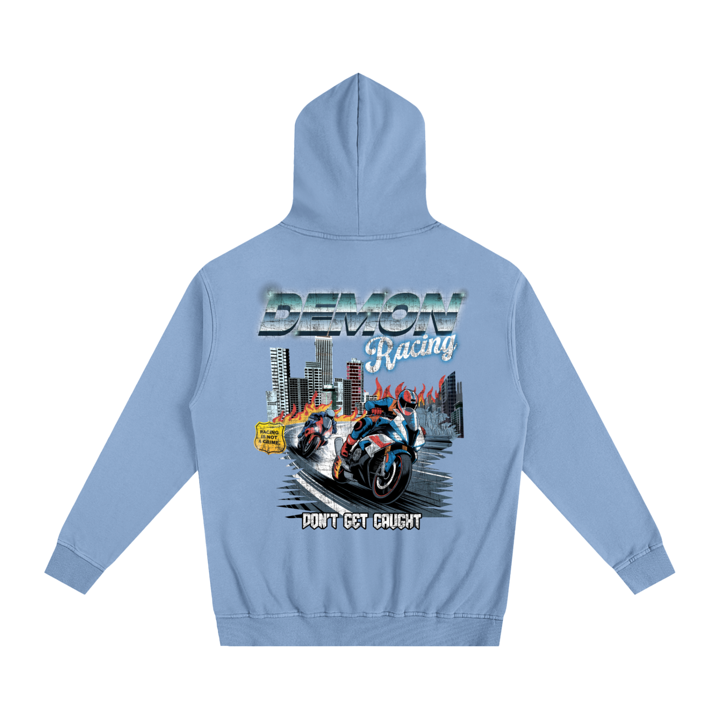 Hell On Wheels Oversized Essential Hoodie