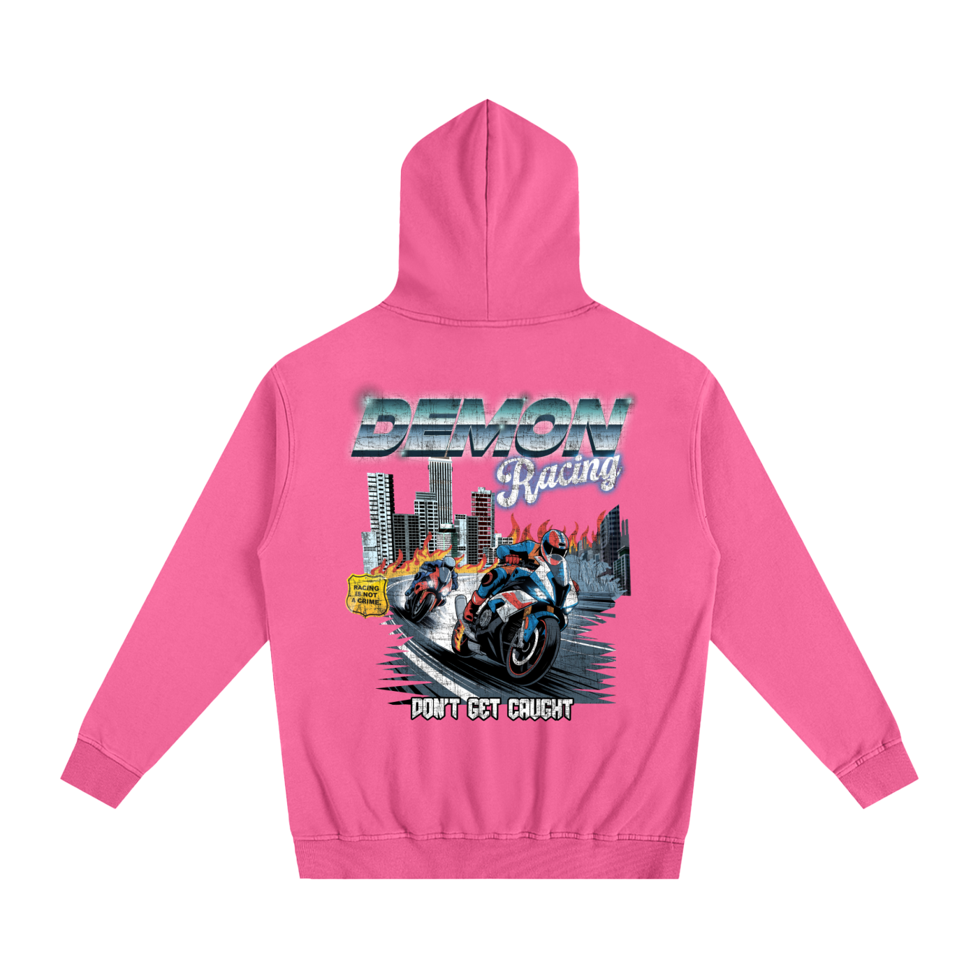Hell On Wheels Oversized Essential Hoodie