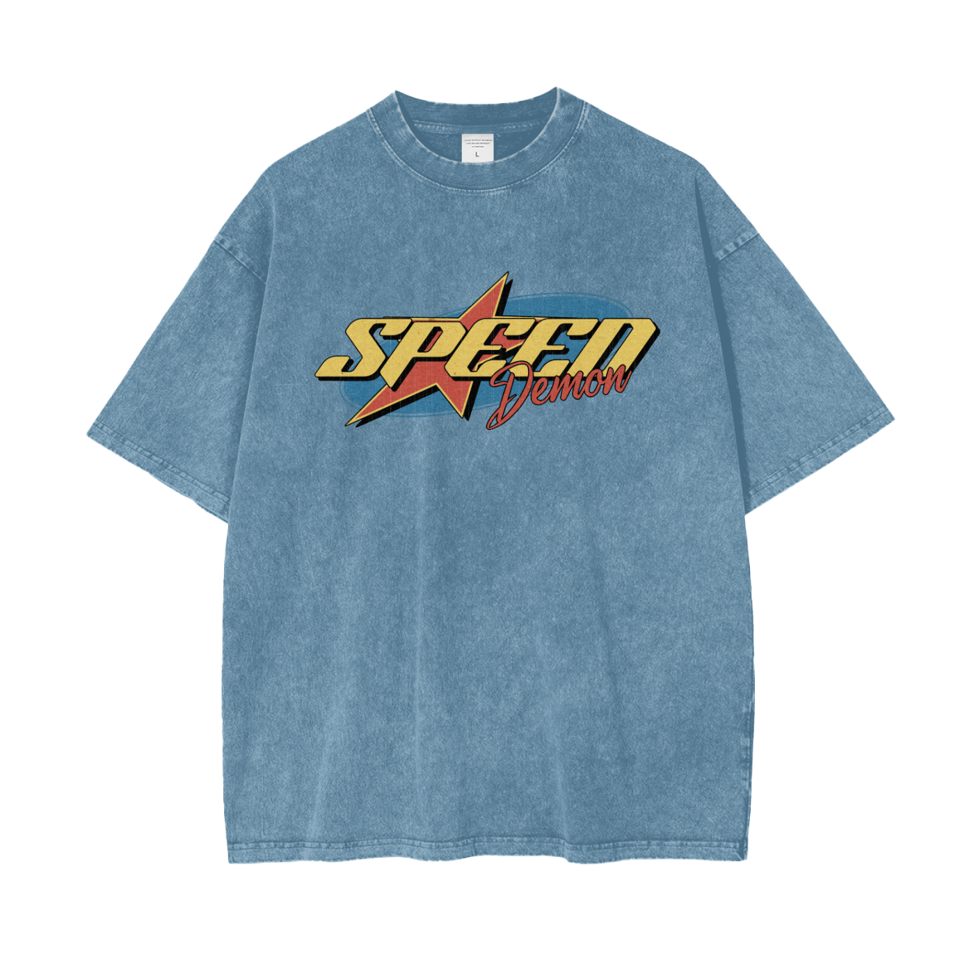 Speed Demon "Maryland" Washed T-Shirt
