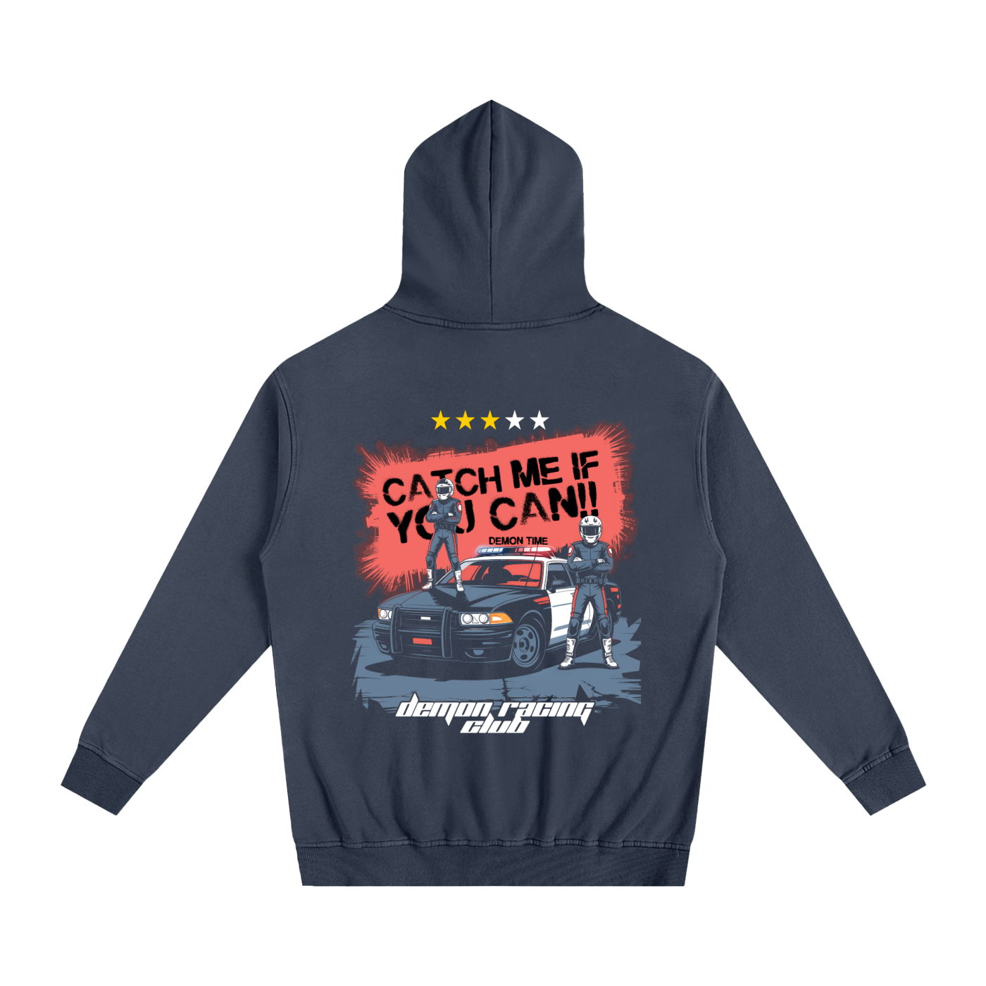 Catch Me If You Can Oversized Essential Hoodie
