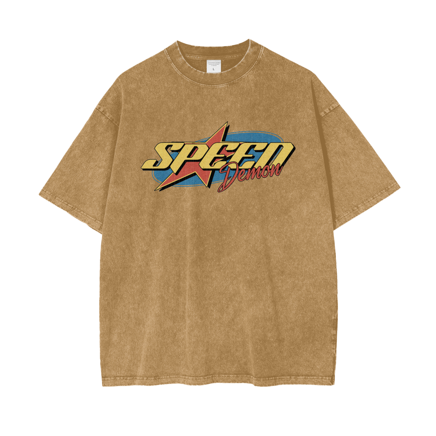 Speed Demon "Maryland" Washed T-Shirt