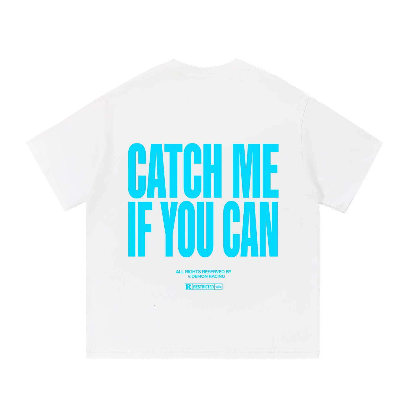 "Catch Me If You Can" T-Shirt (Blue)
