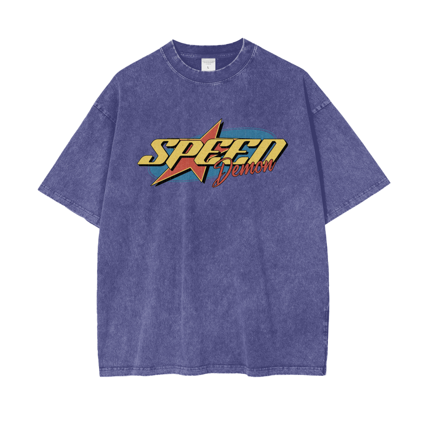 Speed Demon "Maryland" Washed T-Shirt