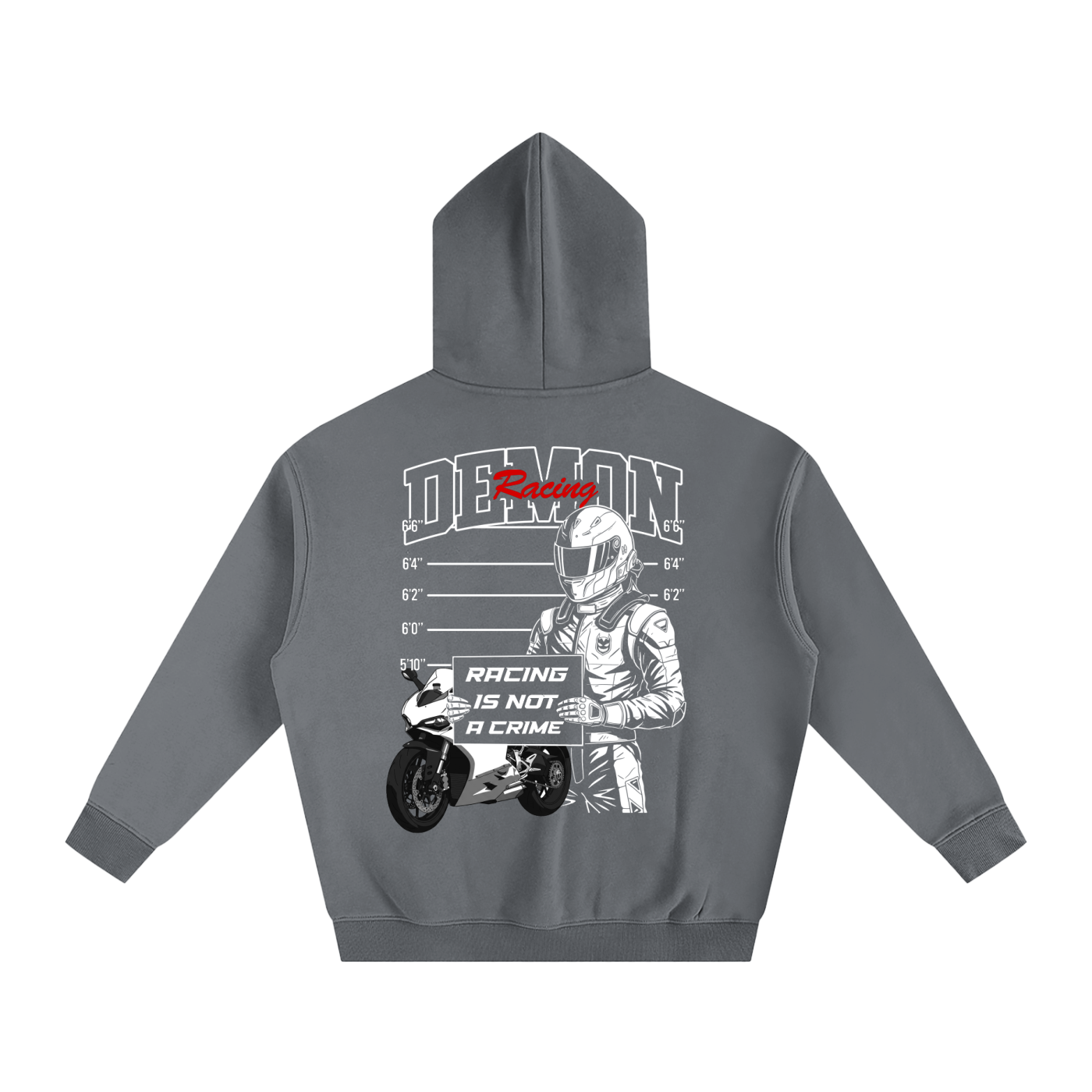 CAUGHT Oversize Fleeced Hoodie