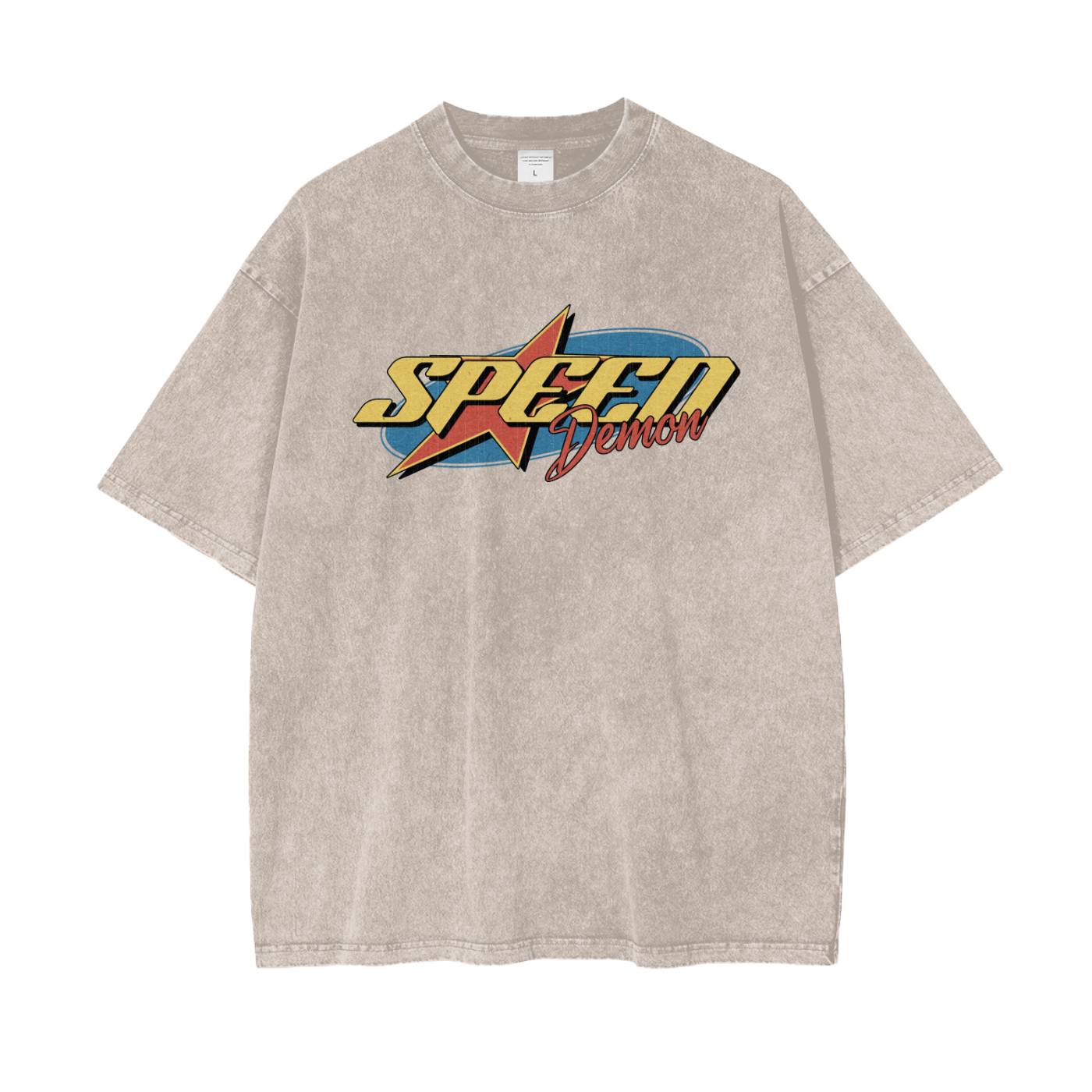 Speed Demon "Maryland" Washed T-Shirt