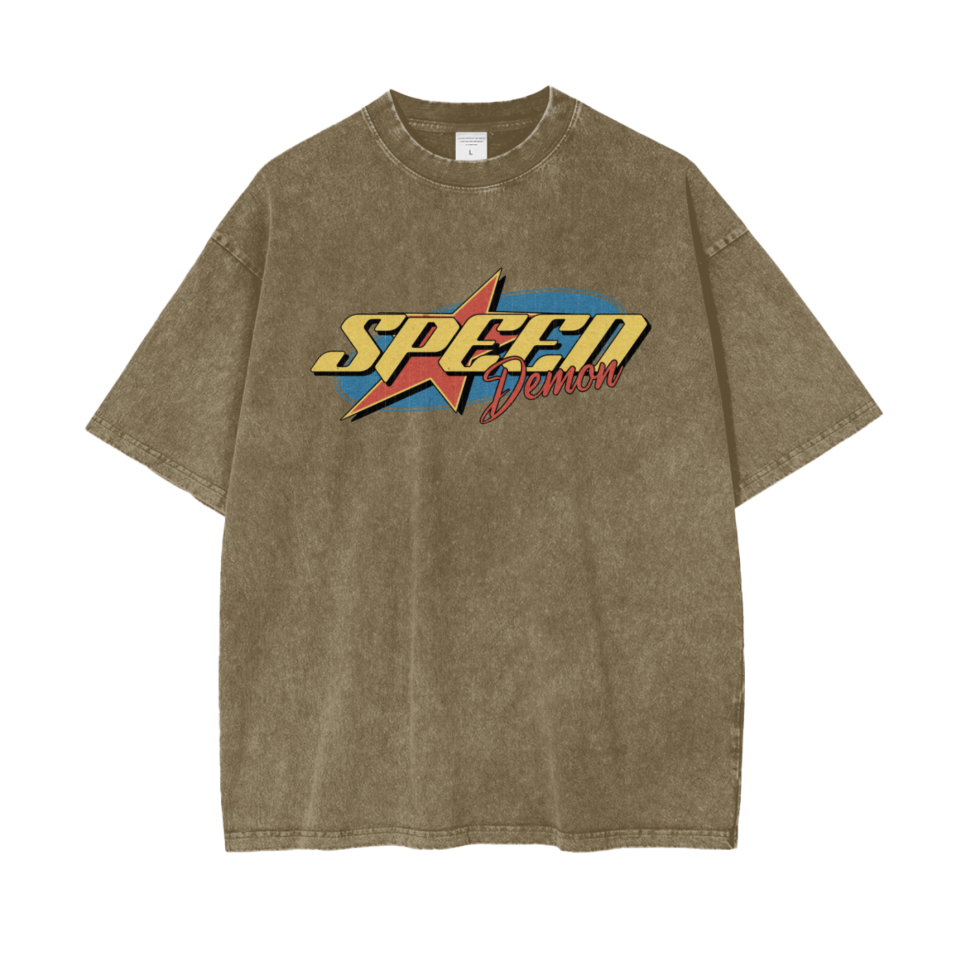 Speed Demon "Maryland" Washed T-Shirt
