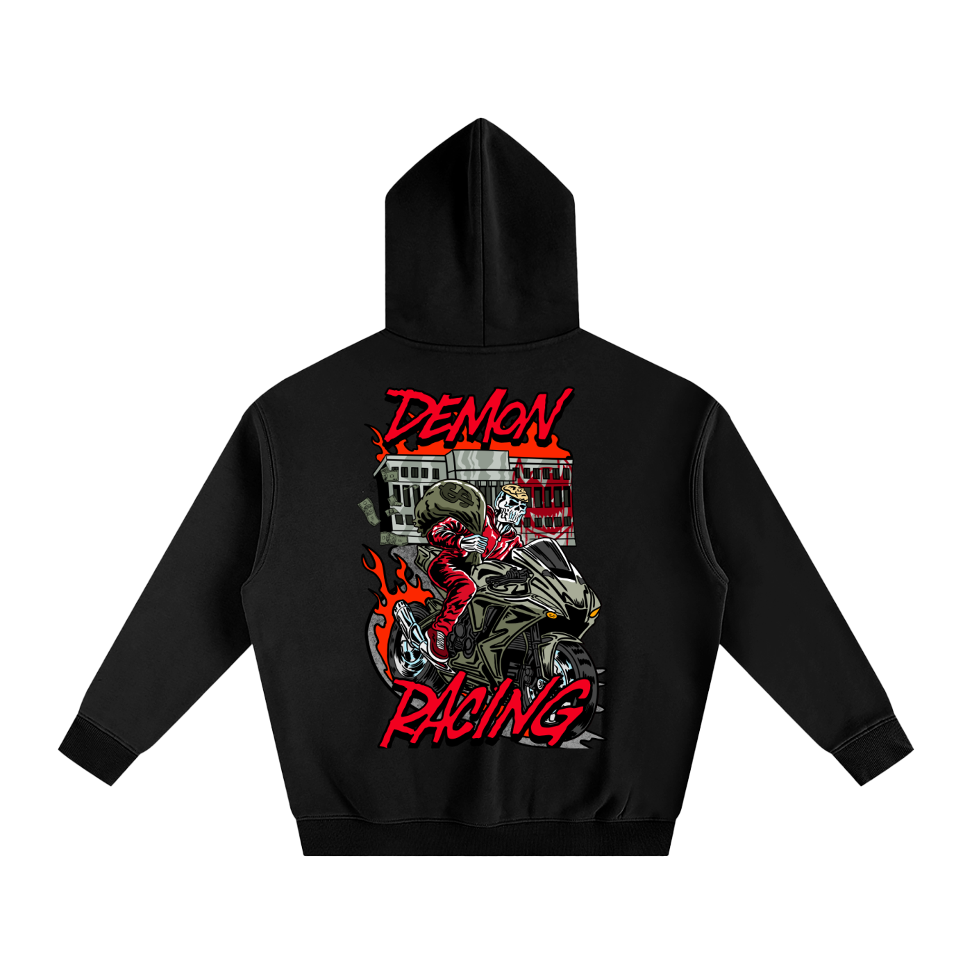 Reaper Oversize Fleeced Hoodie V3
