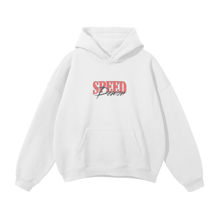 Racing Oversized Fleece Hoodie