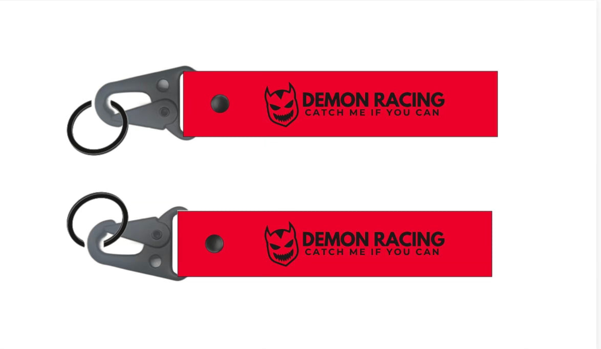 Demon Racing Club KeyTag (RED)