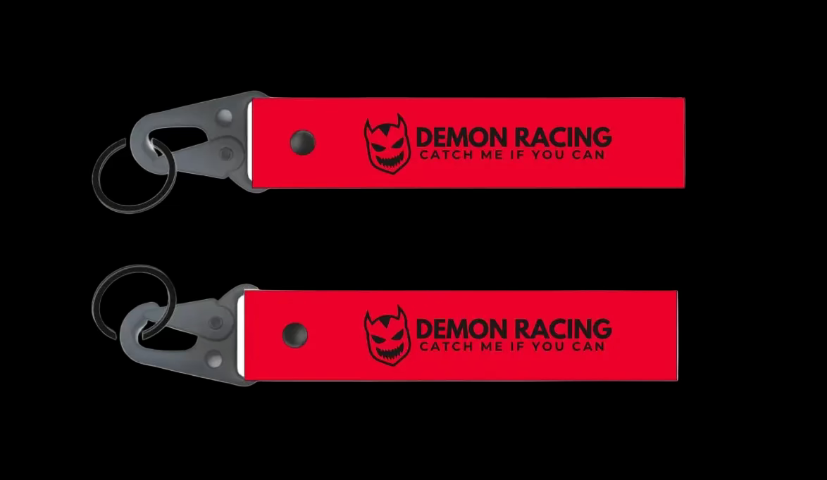 Demon Racing Club KeyTag (RED)