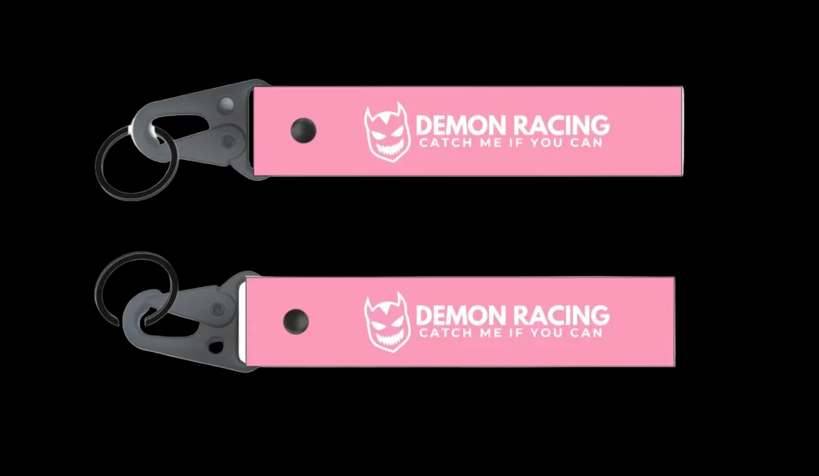 Demon Racing Club KeyTag (PINK)