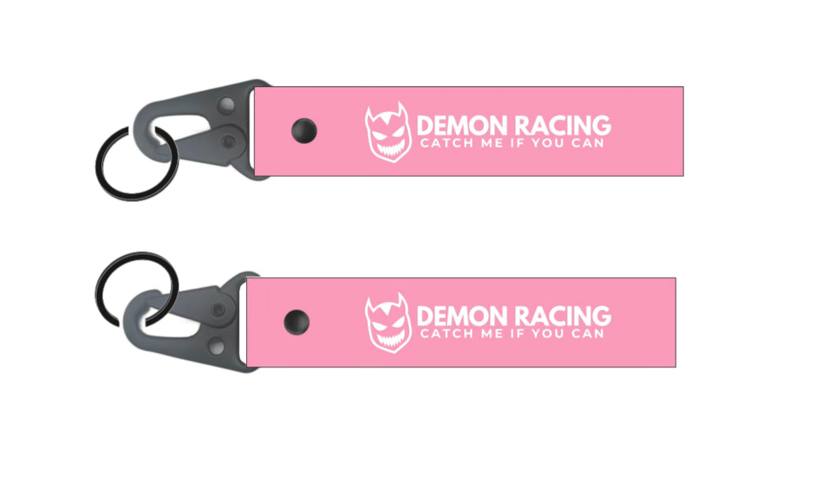 Demon Racing Club KeyTag (PINK)