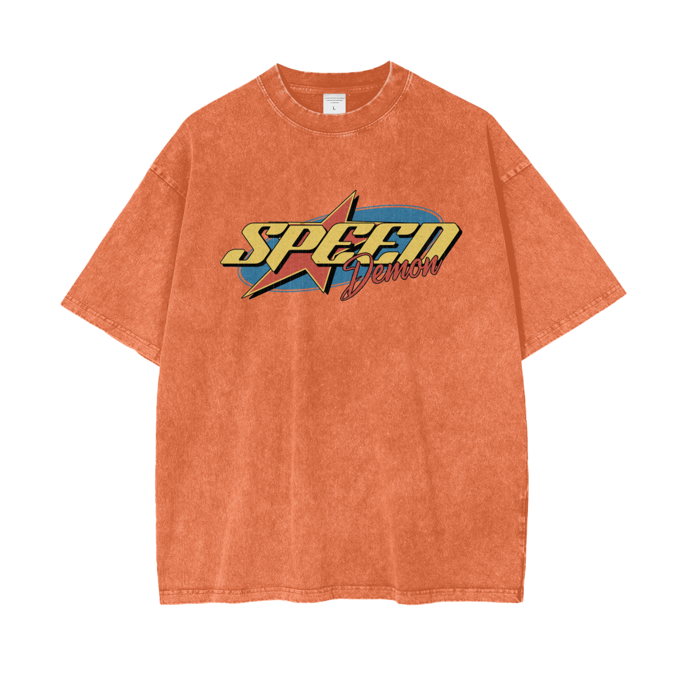 Speed Demon "Maryland" Washed T-Shirt