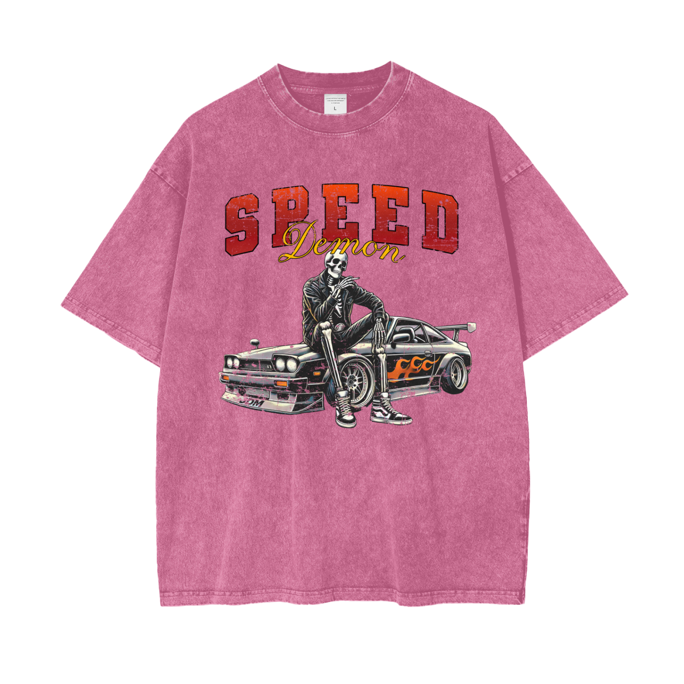 Skeleton Snow Washed T-Shirt