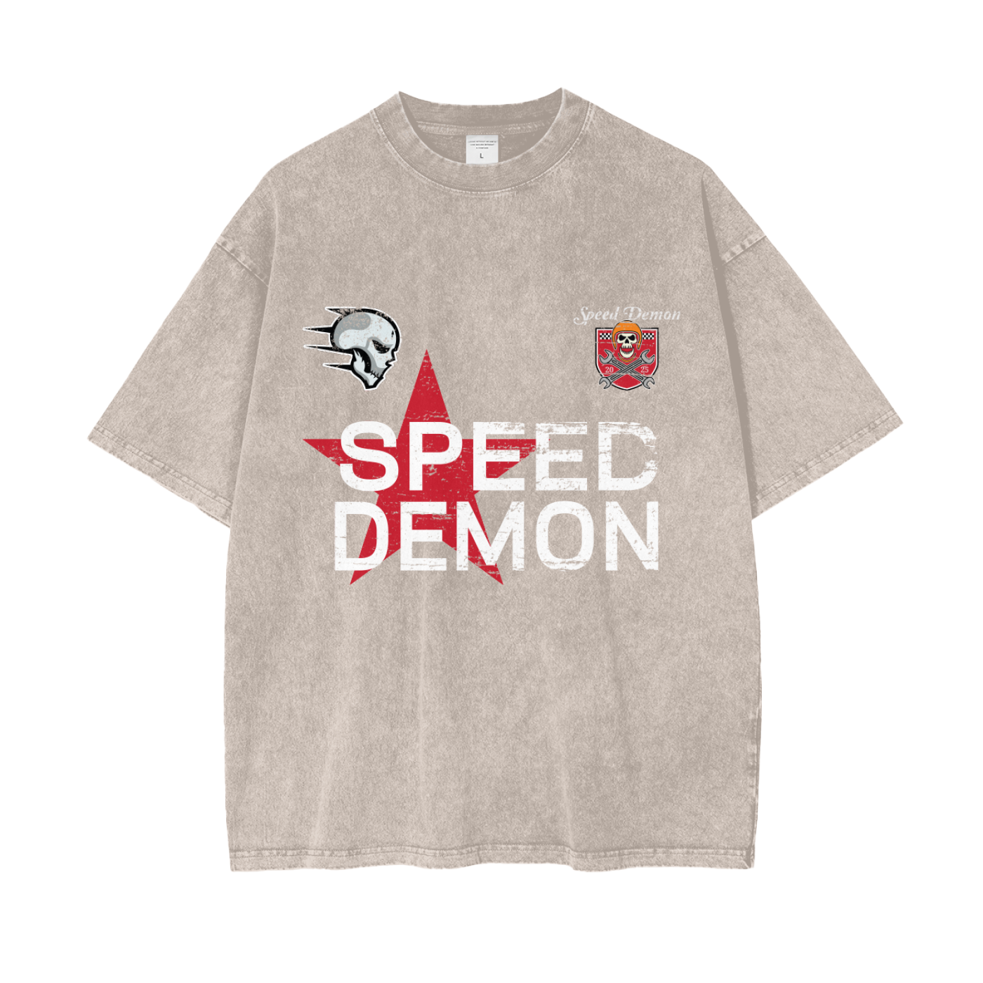 SD Oversized Washed T-Shirt