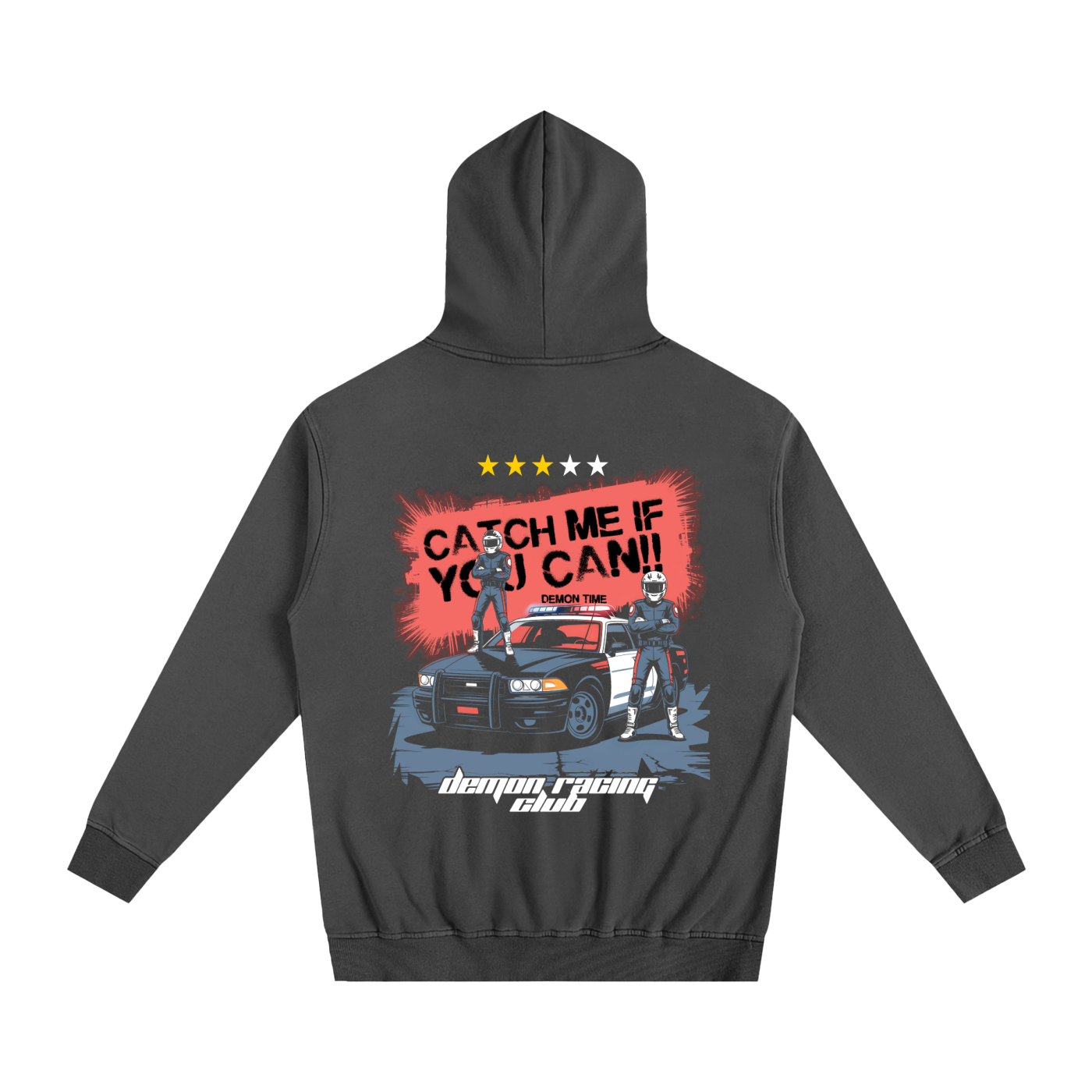 Catch Me If You Can Oversized Essential Hoodie