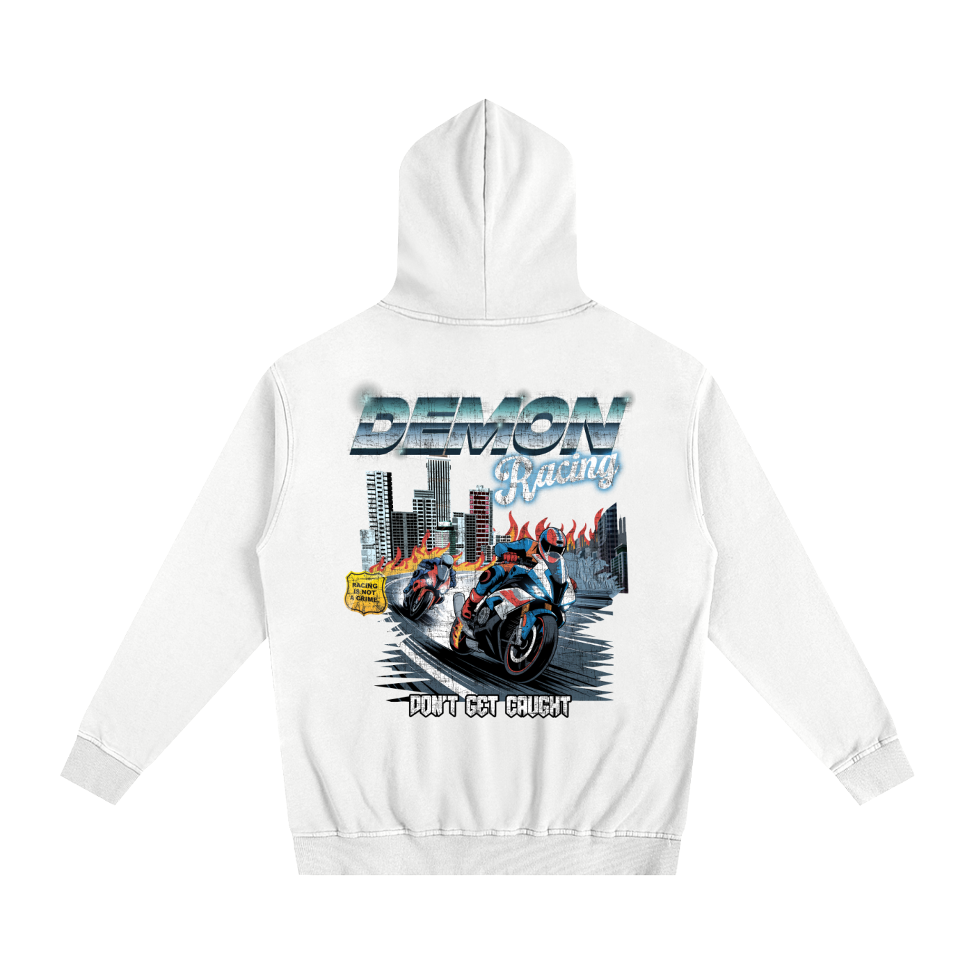 Hell On Wheels Oversized Essential Hoodie