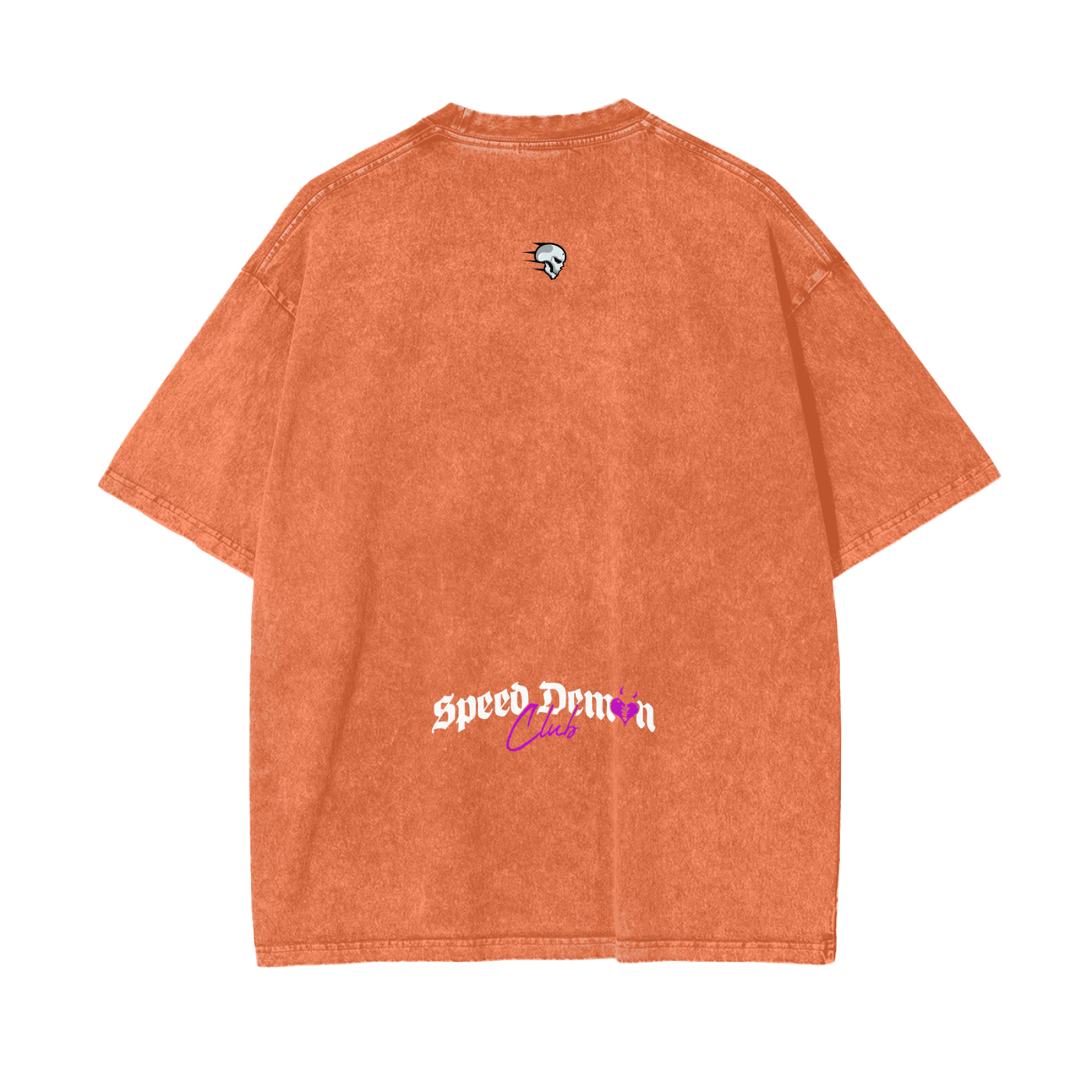 Demon Club Oversized Washed T-Shirt | Official Streetwear