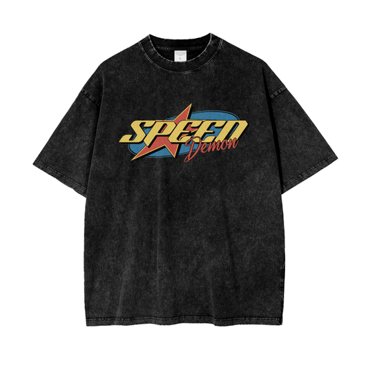 Speed Demon "Maryland" Washed T-Shirt 