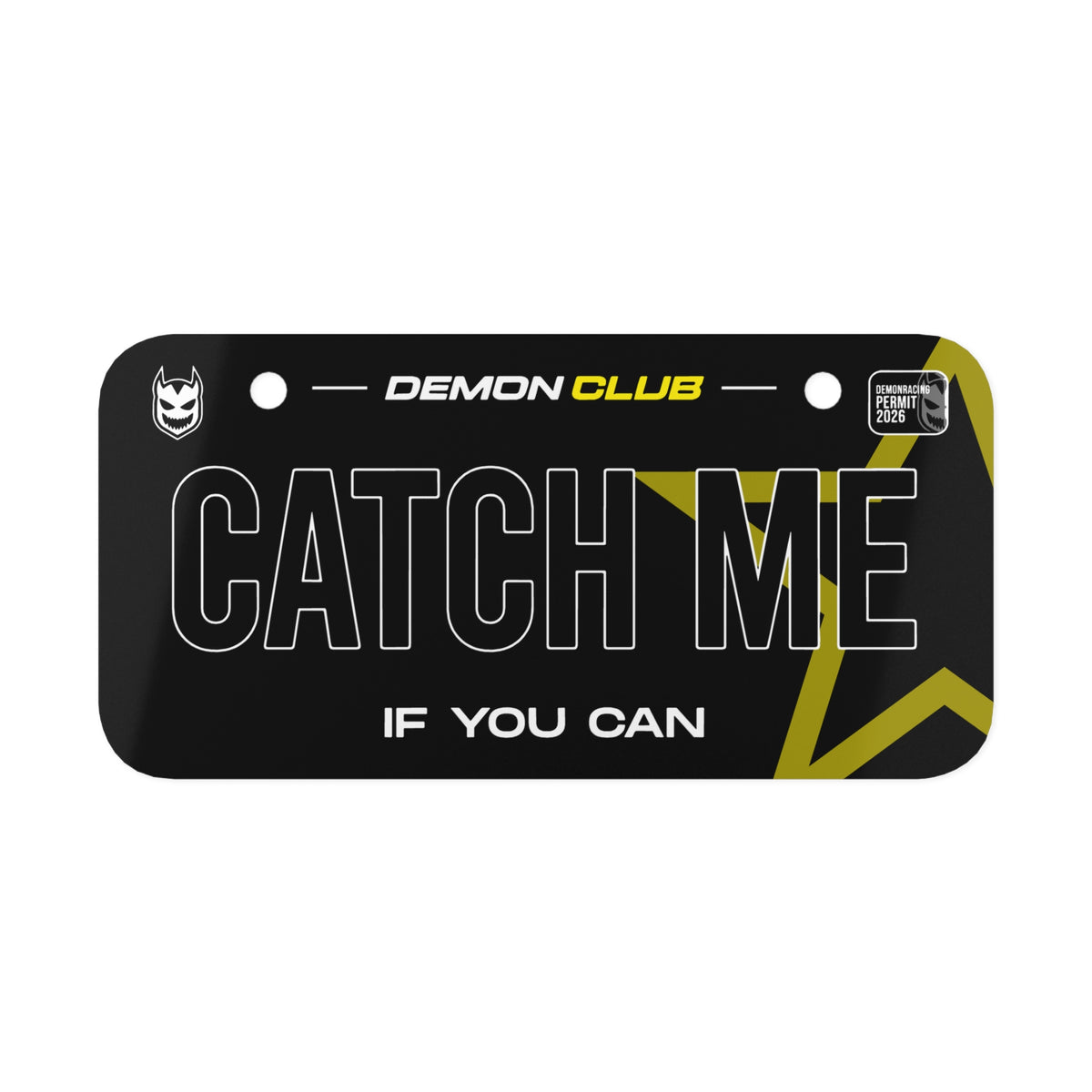 Vanity Plate V1 “Yellow Star”