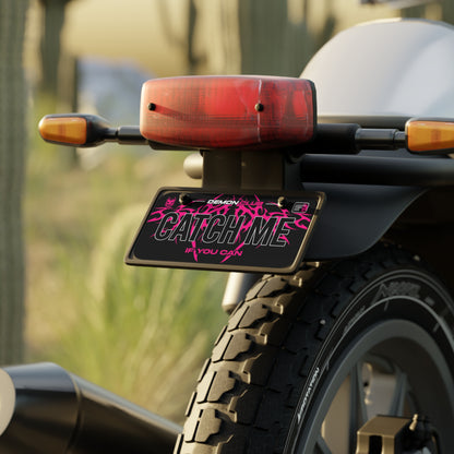 Vanity Plate Tribal “Pink”
