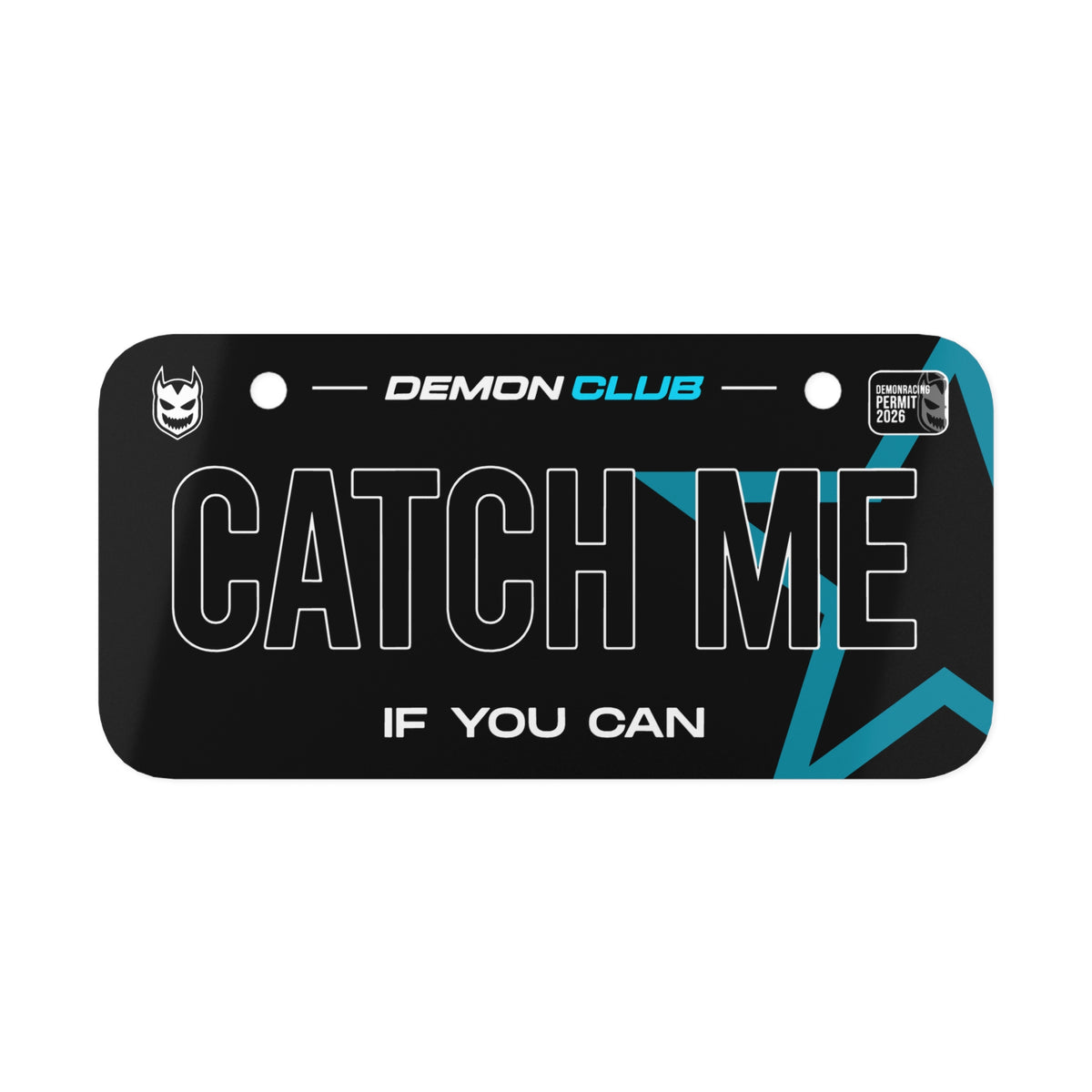 Vanity Plate V1 “Teal Star”