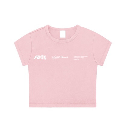 F12 Washed Crop Top – Stylish Women's Crop Top