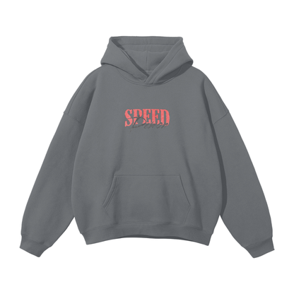 Racing Oversized Fleece Hoodie
