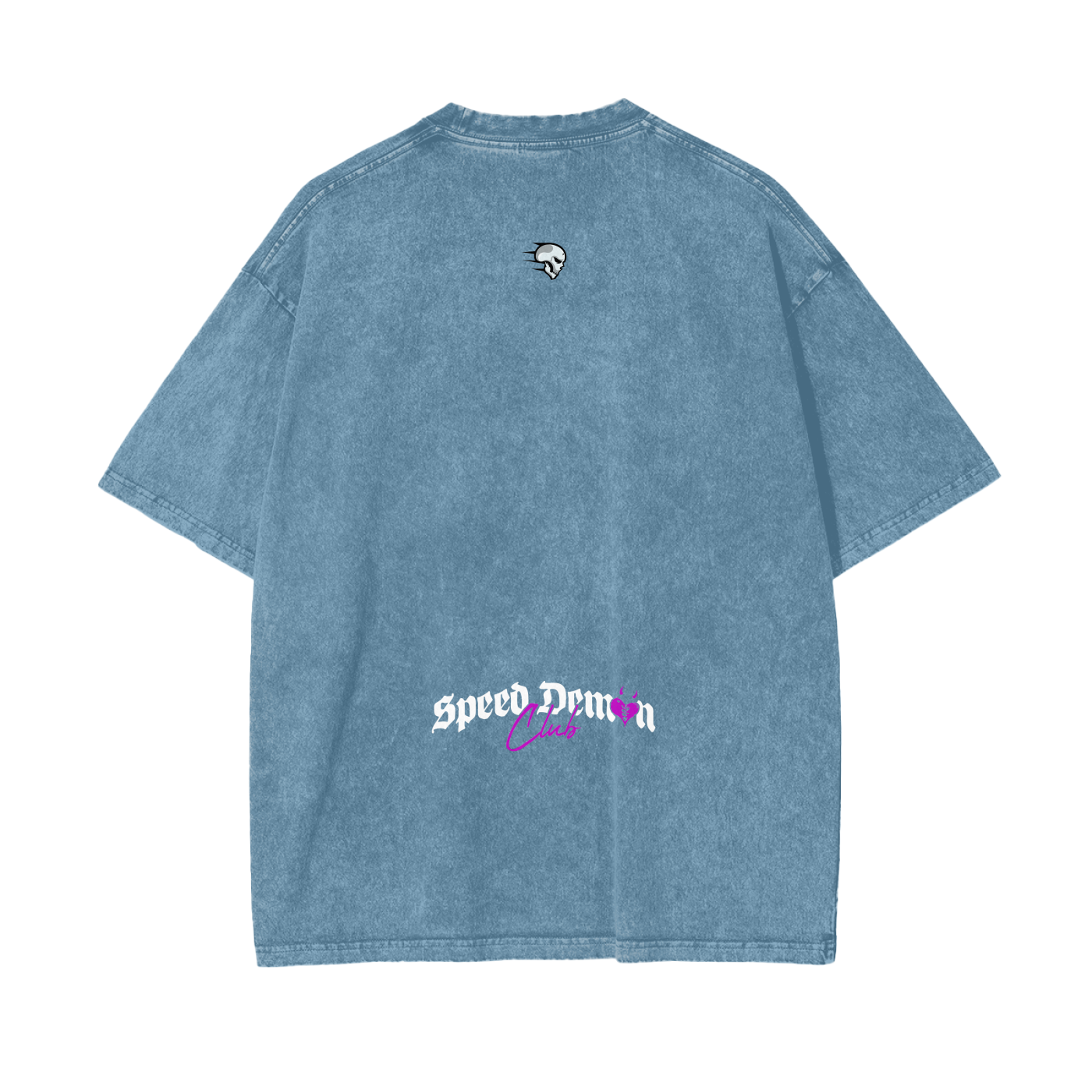 Demon Club Oversized Washed T-Shirt | Official Streetwear