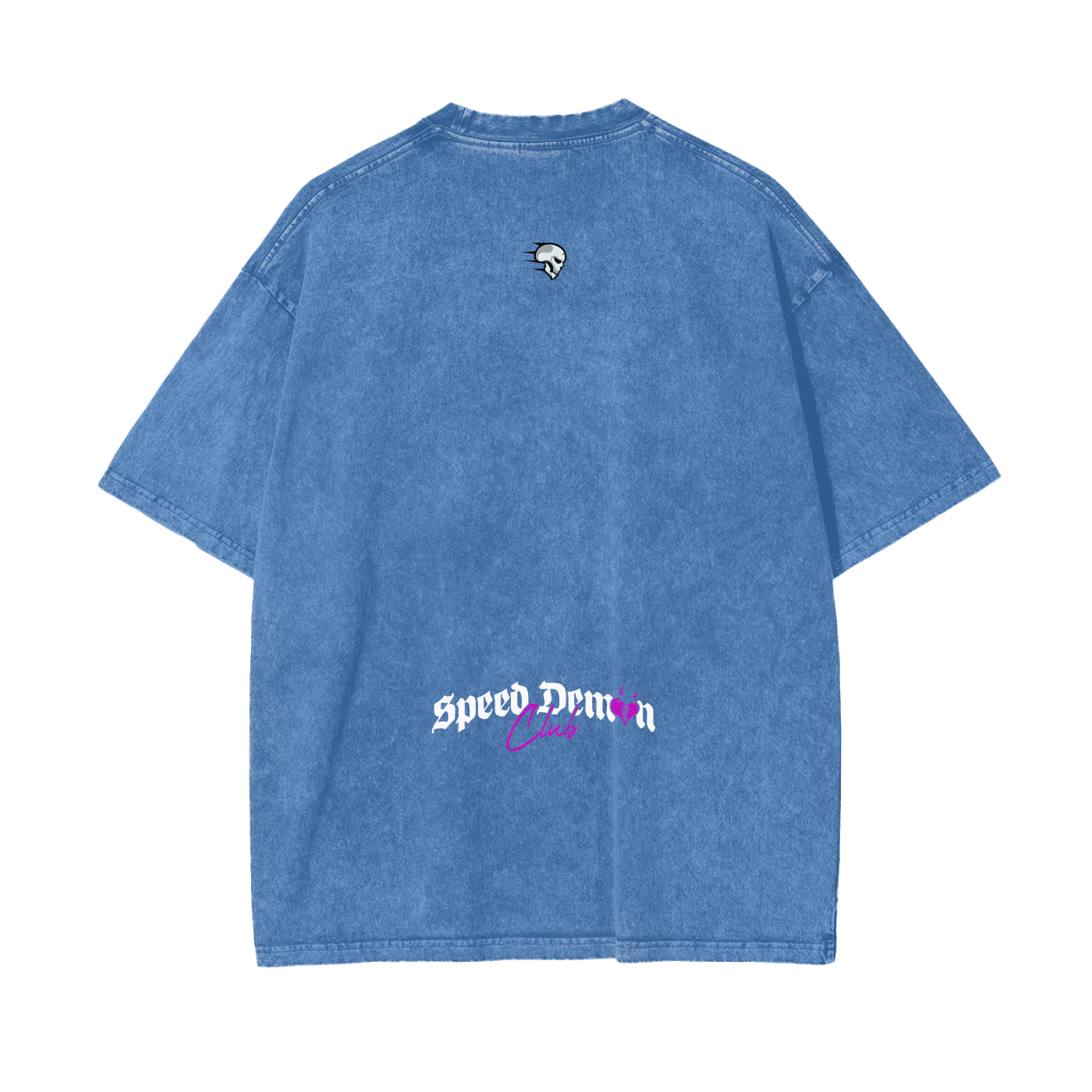 Demon Club Oversized Washed T-Shirt | Official Streetwear