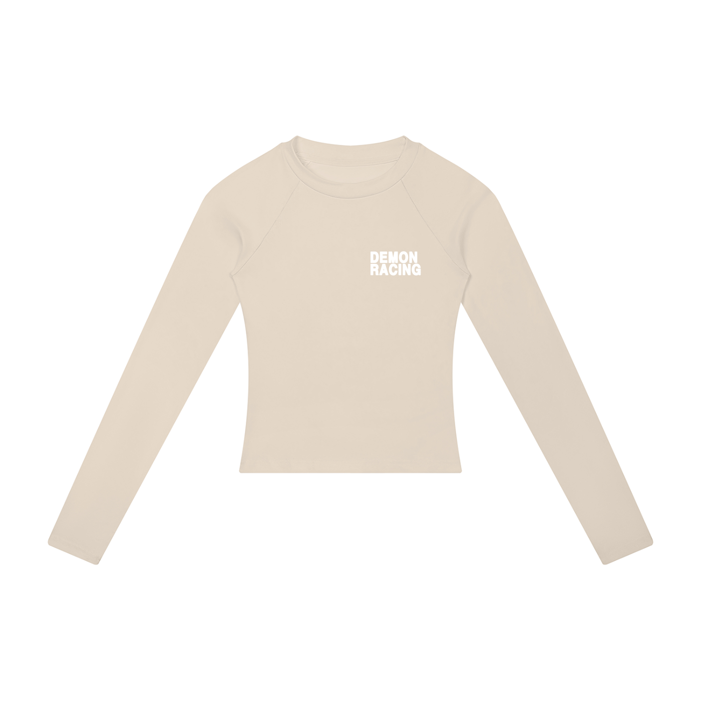 “Racing Is Not For Everyone” Long Sleeve “WHITE”