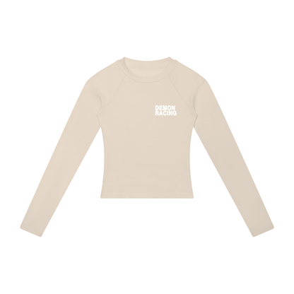 “Racing Is Not For Everyone” Long Sleeve “WHITE”