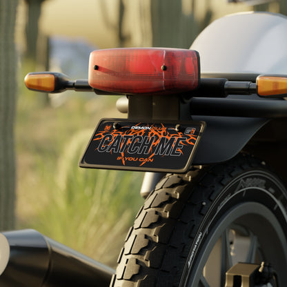 Vanity Plate Tribal “Orange”