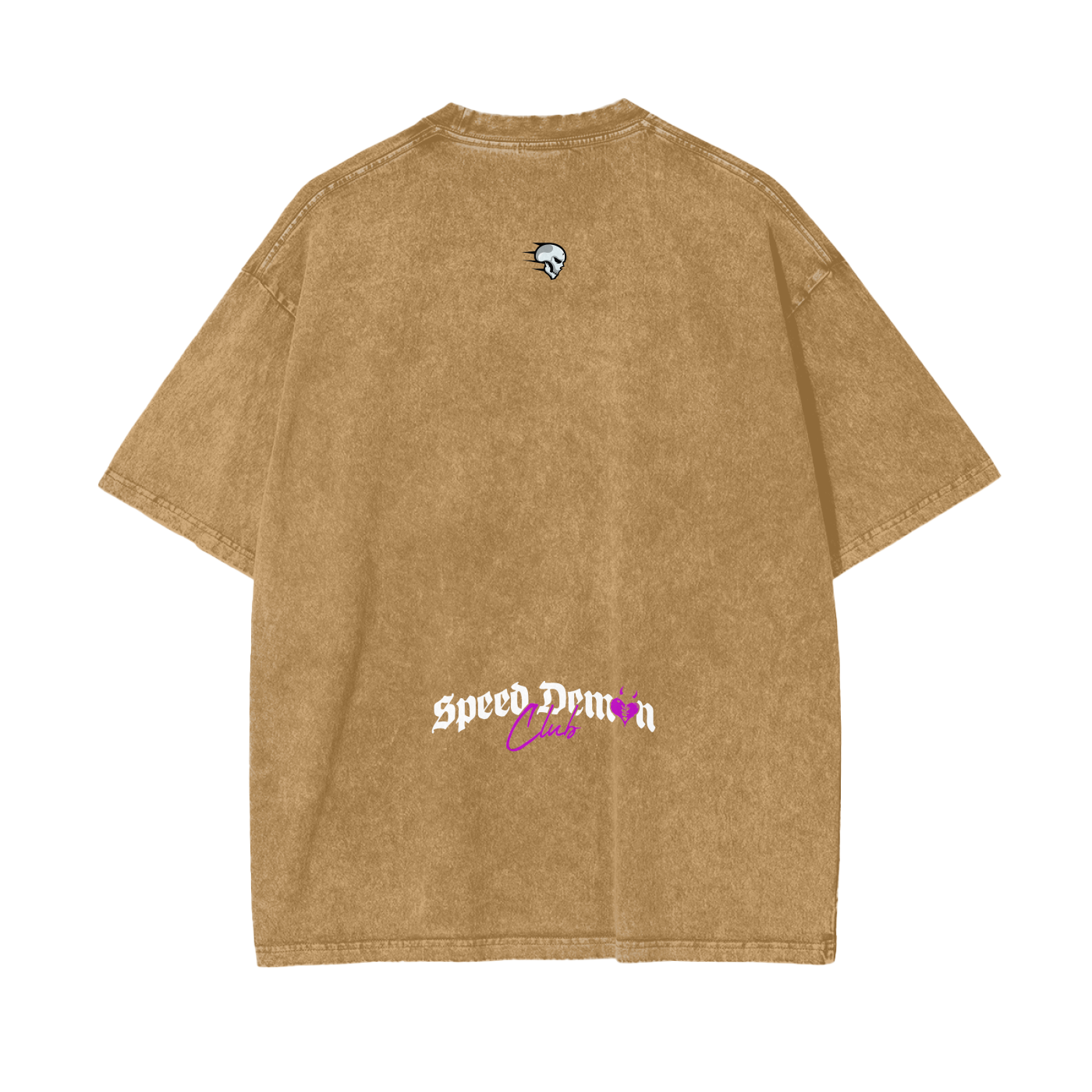 Demon Club Oversized Washed T-Shirt | Official Streetwear