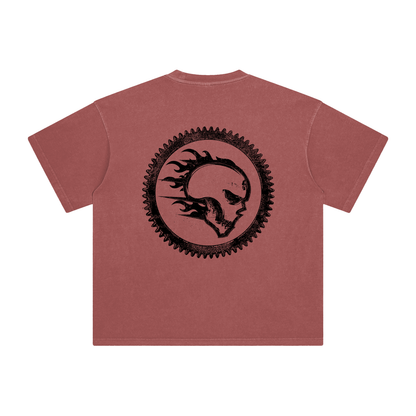 Speed Demon Chains Washed T-Shirt | Unisex Streetwear