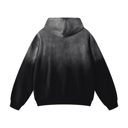 Skeleton Sunfade Oversized Hoodie