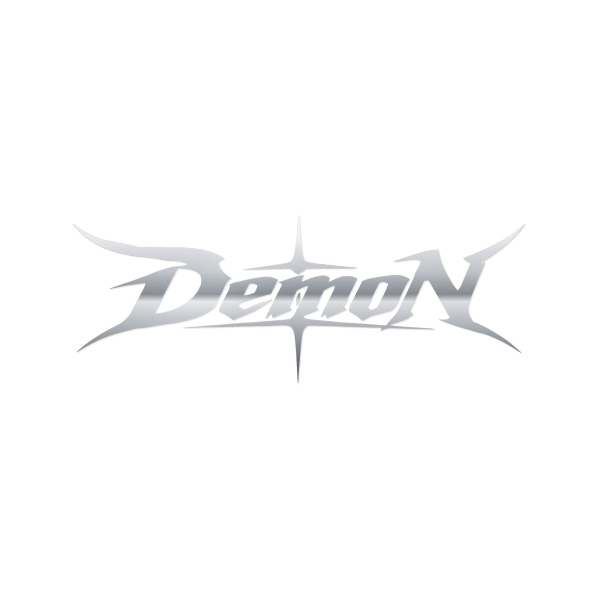 Demon Racing Signature V2 
DIE-CUT Decal (SILVER)