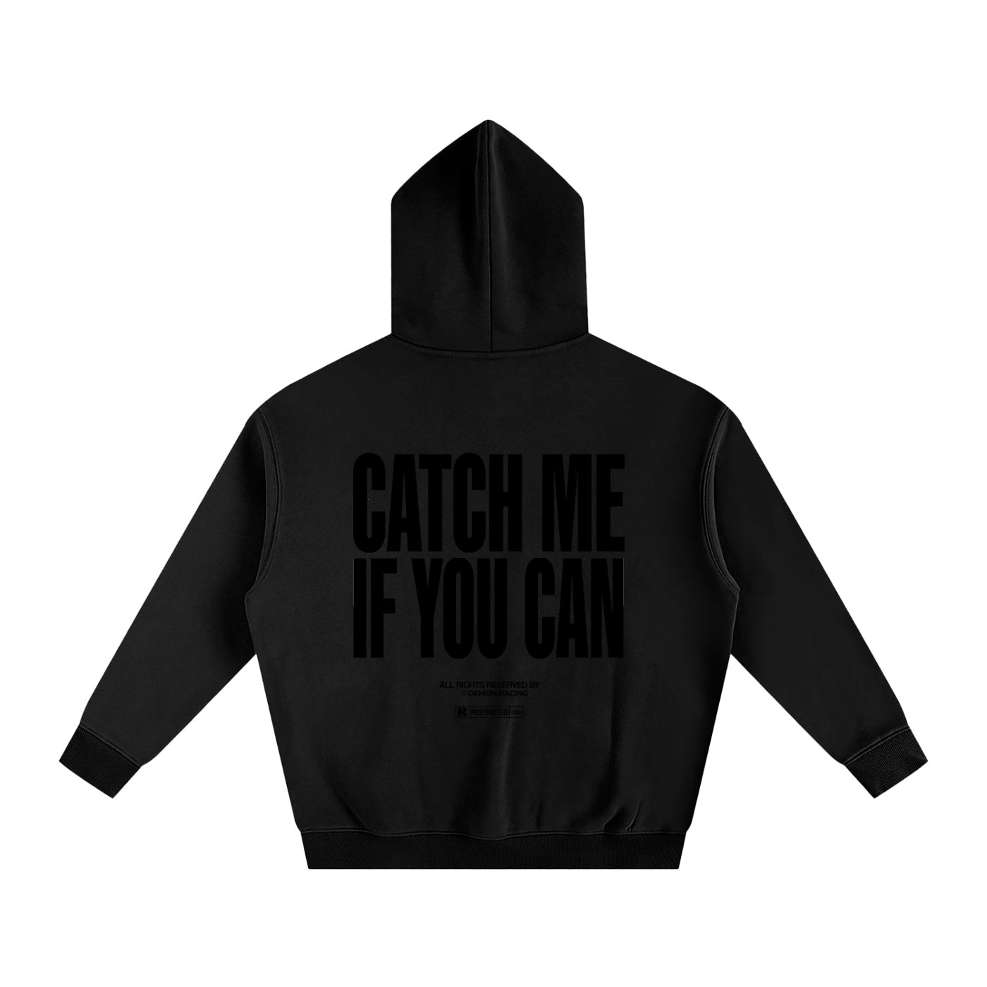 Catch Me If You Can Hoodie (BLACKOUT)