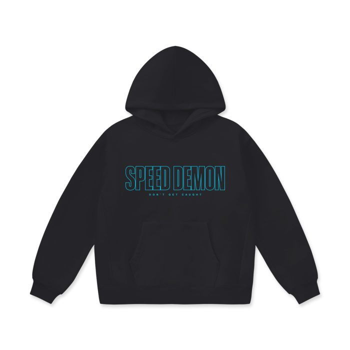 Turquoise Oversized Hoodie - Unisex Heavyweight Streetwear