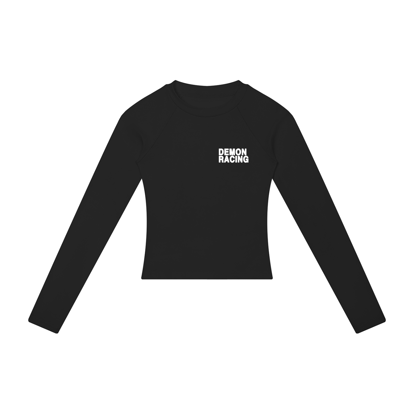 “Racing Is Not For Everyone” Long Sleeve “WHITE”