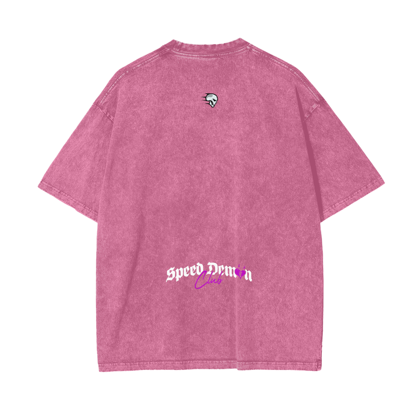 Demon Club Oversized Washed T-Shirt | Official Streetwear