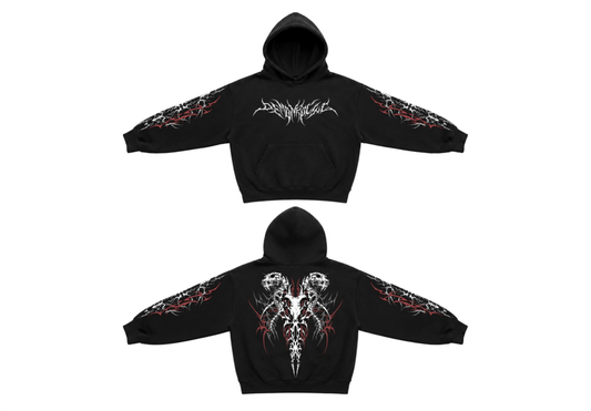 “Ritual” Oversized Hoodie (Reflective)