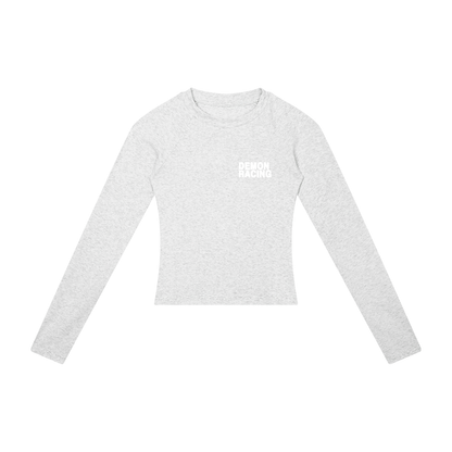 “Racing Is Not For Everyone” Long Sleeve “WHITE”