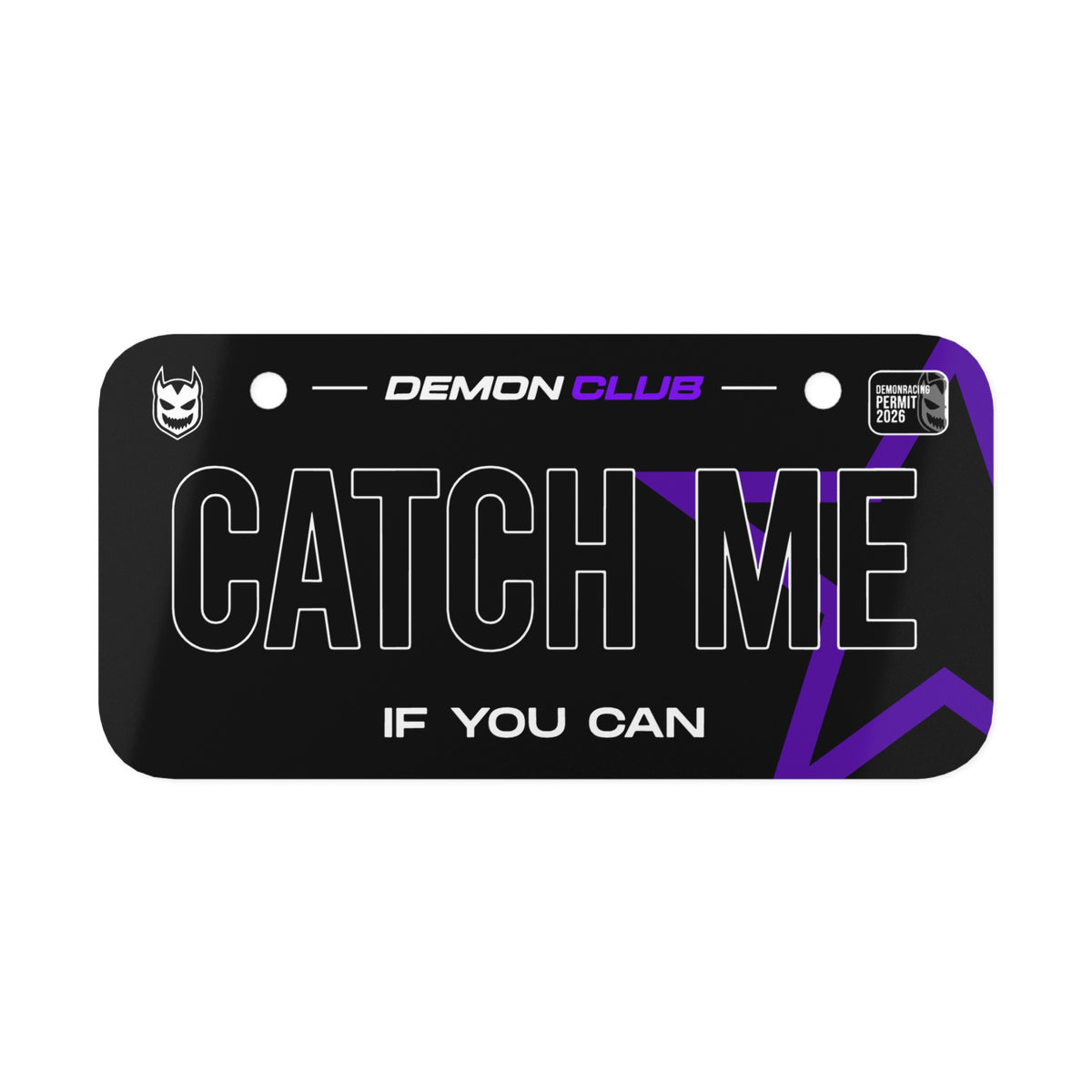 Vanity Plate V1 “Purple Star”