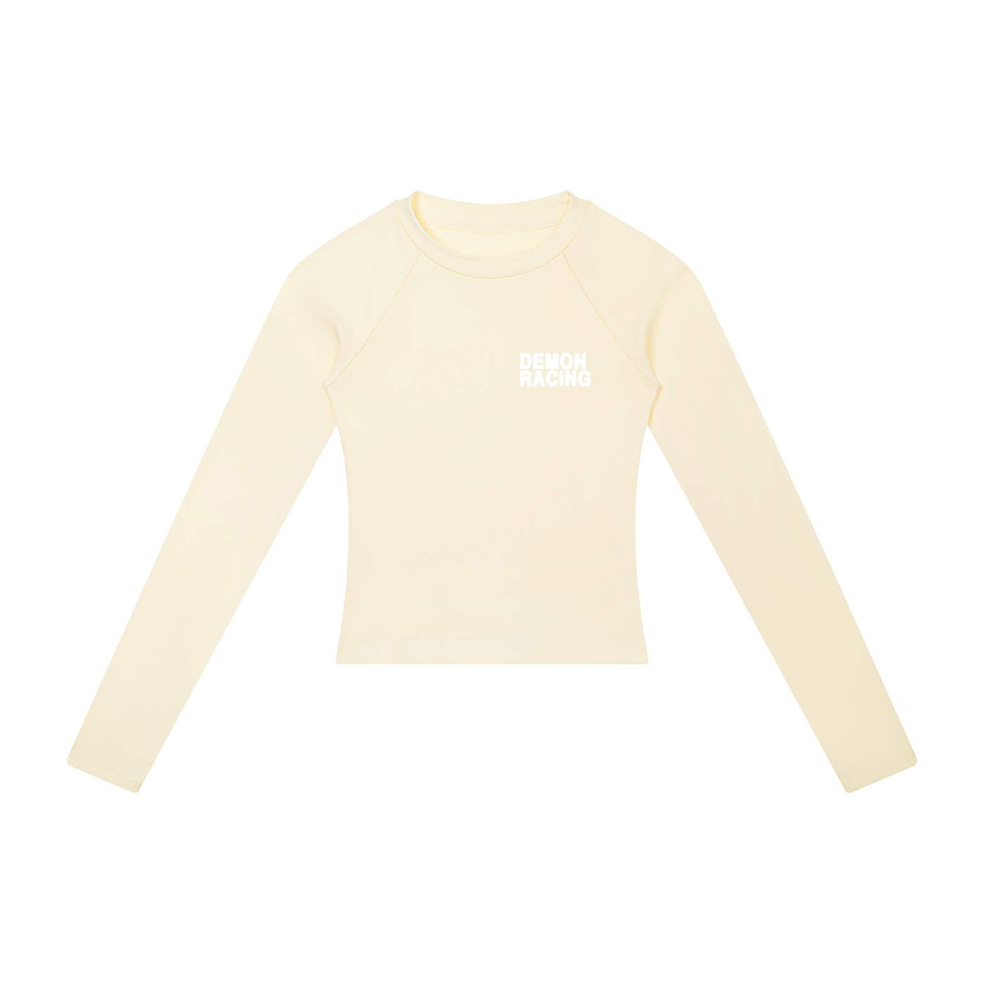 “Racing Is Not For Everyone” Long Sleeve “WHITE”